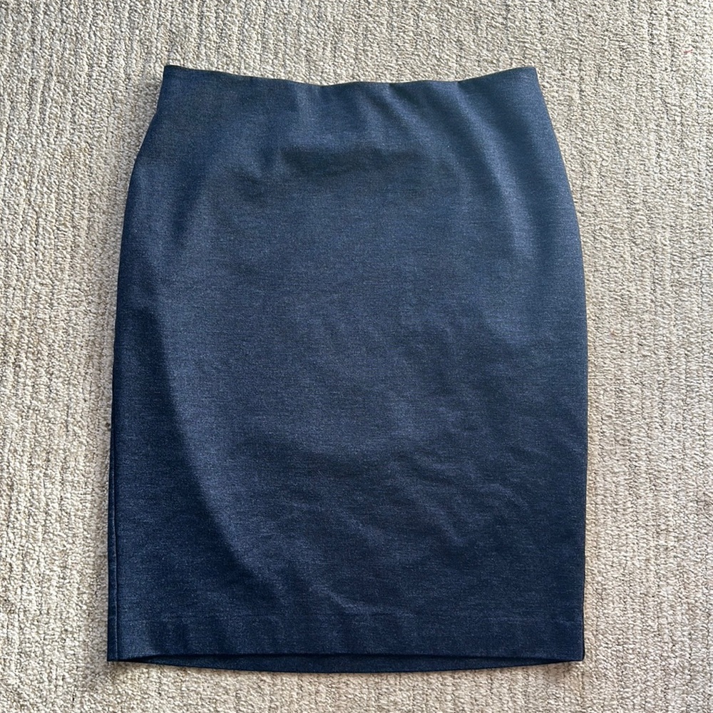 Denim look skirt